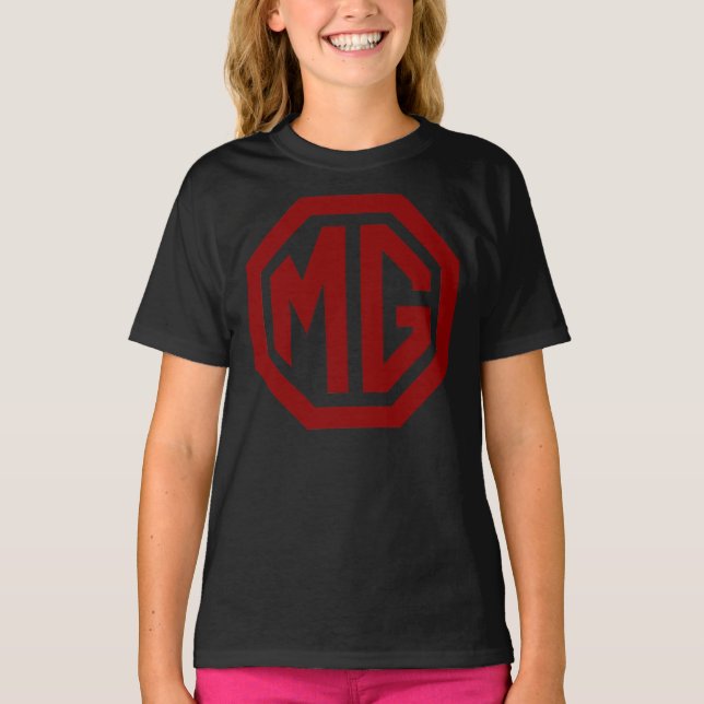 Camiseta Best Seller - MG Car Logo Merchandise Essential  E (Anverso)
