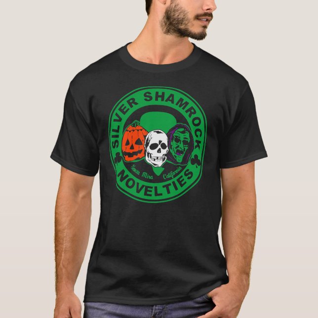 Camiseta BEST SELLER Silver Shamrock Halloween Merchandise  (Anverso)