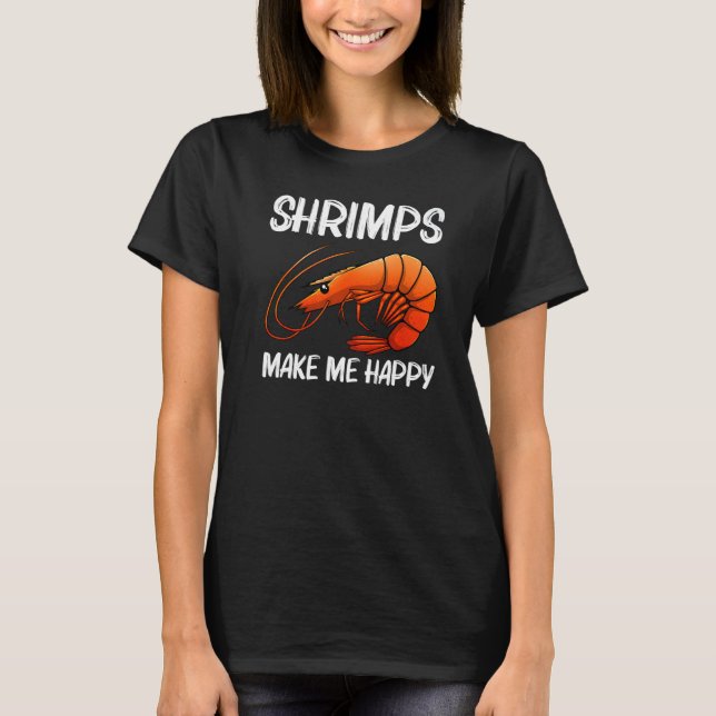 Camiseta Best Shrimp For Men Women Prawn Animal Seafood (Anverso)