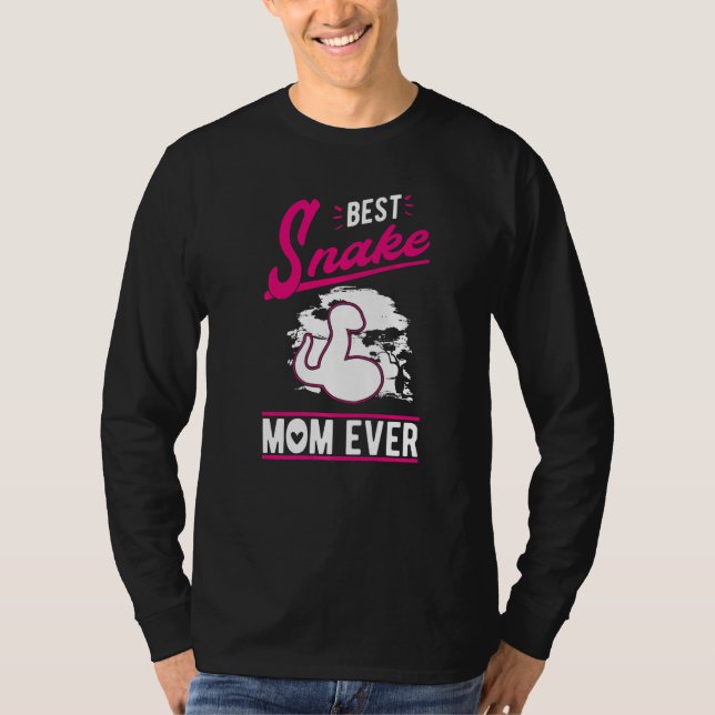Camiseta Best Snake Mom Ever Snake Girl   (Anverso)