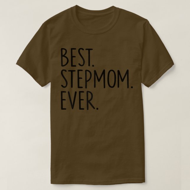 Camiseta Best Stepmom Ever  (Diseño del anverso)