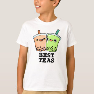 Camiseta Best Teas Funny Besties Boba Tea Pun