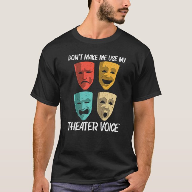 Camiseta Best Theater For Men Women Broadway Musical Theate (Anverso)