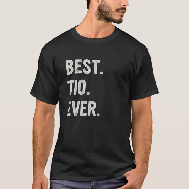 Camiseta Best Tio Ever Family Uncle (Anverso)