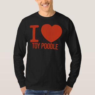 Camiseta BEST Toy Poodle EVENTO te amo Toy Poodle