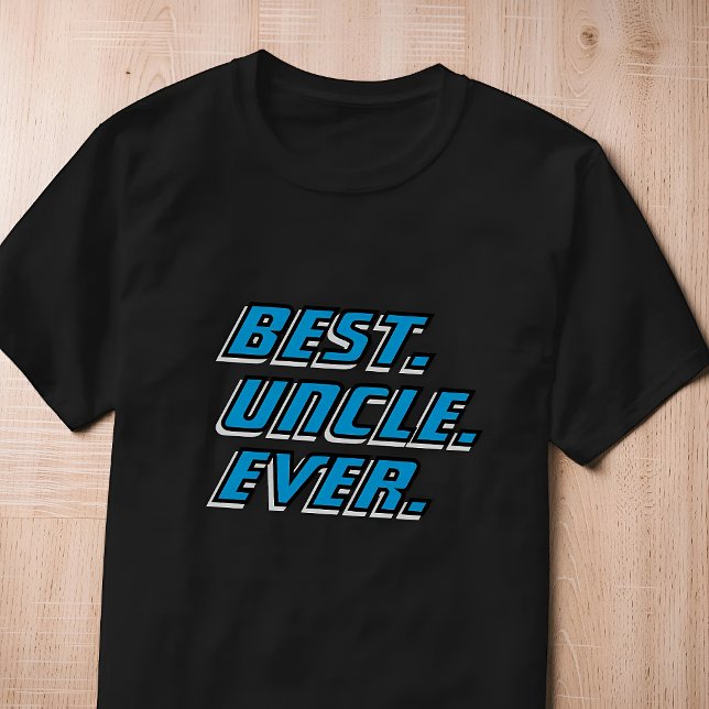 Camiseta Best Uncle Ever Modern Racing (Subido por el creador)