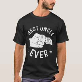 Camiseta Best Uncle Ever T-Shirt, Funny Family Humor Tee