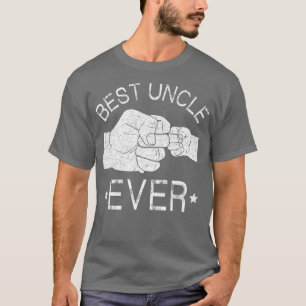 Camiseta Best Uncle Ever Vintage Fist Bump Funny Uncle Fath