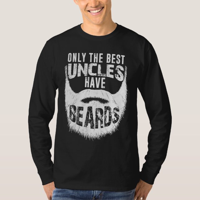 Camiseta Best Uncles Have Beards  Uncle  Beard (Anverso)