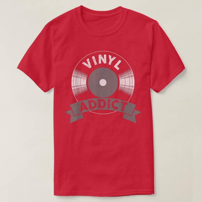 Camiseta Best Vinyl Design For Men Women Vinyl Lovers Music (Diseño del anverso)