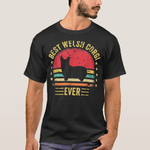 Camiseta Best Welsh Corgi Ever Retro Funny Cute 