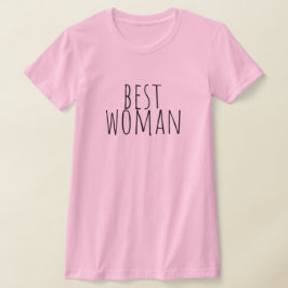 Camiseta Best Woman Bridal Party Wedding