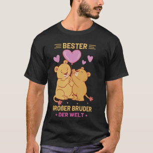 Camiseta Bester Großer Bruder Der Welt Brother Sister Lione