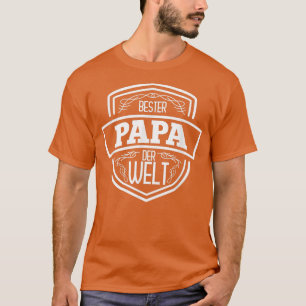 Camiseta Bester Papa der Welt El día del padre regalo del p