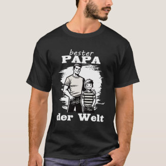 Camiseta Bester Papa der Welt - Vater Sohn Design
