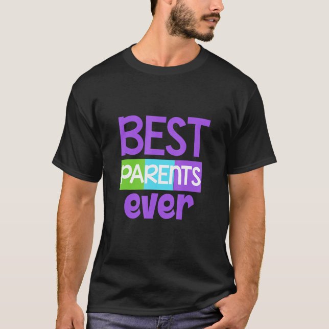 Camiseta Bester Parent Mum Mother Dad Father (Anverso)