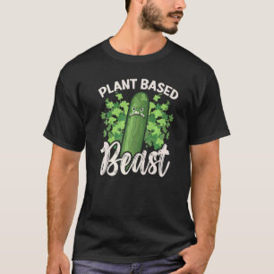 Camiseta Bestia a base de plantas Pepino Verdura Vegetarian