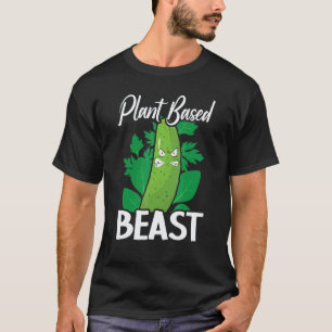 Camiseta Bestia a base de plantas Pepino Verdura Vegetarian