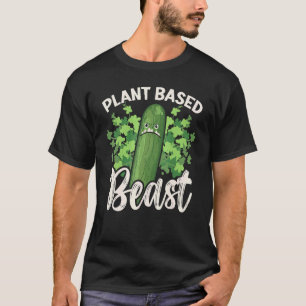 Camiseta Bestia a base de plantas Pepino Verdura Vegetarian
