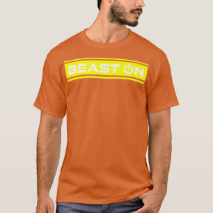 Camiseta Bestia Con Gimnasio Amarillo Gimnasio Entrenador D