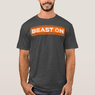 Camiseta Bestia Con Gimnasio Naranja Gimnasio Entrenador Di