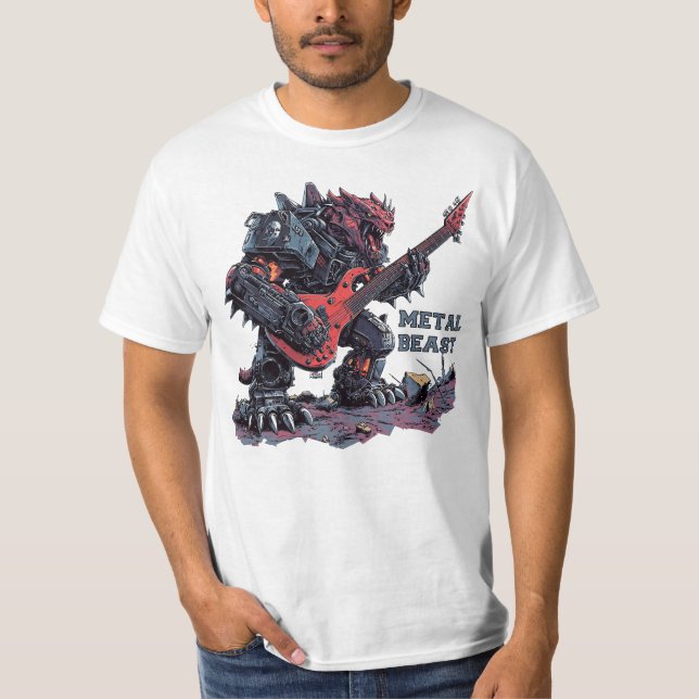 Camiseta Bestia de Metal (Anverso)