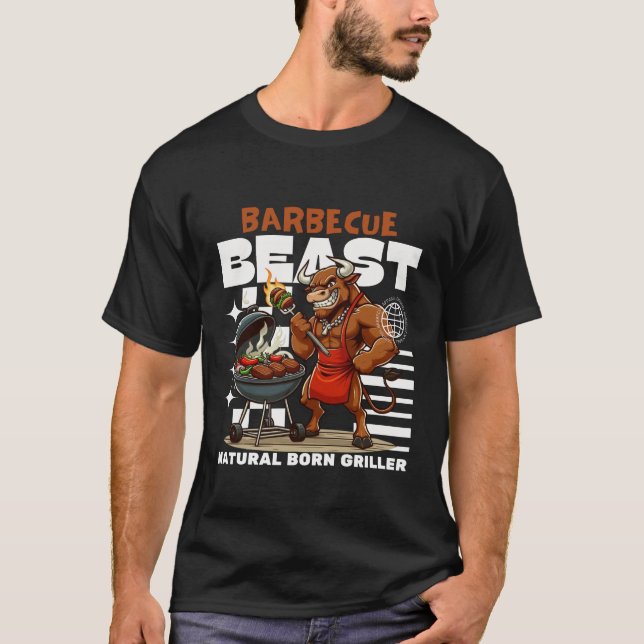 Camiseta Bestia de parrillada (Anverso)