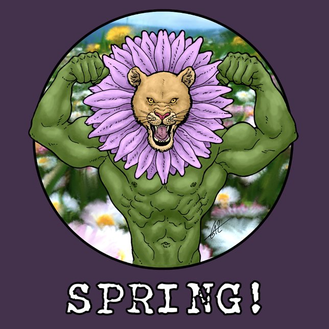 Camiseta Bestia de primavera (Subido por el creador)