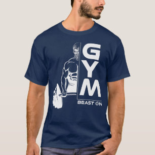 Camiseta Bestia De Skeleton De Levante De La Muerte En Gimn