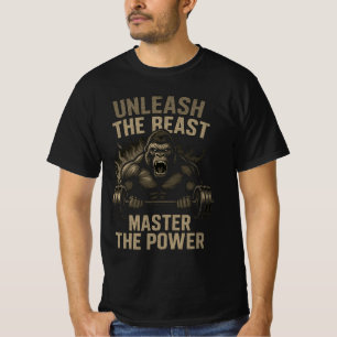 Camiseta Bestia del culturismo: libera el poder muscular y