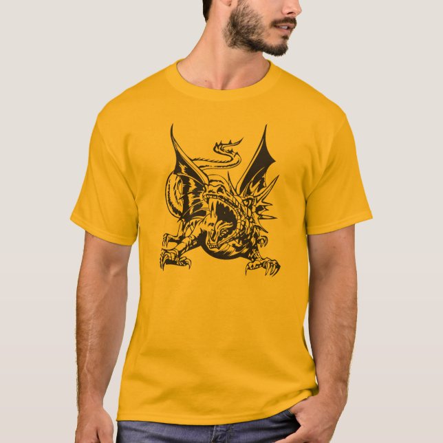 Camiseta Bestia del dragón (Anverso)