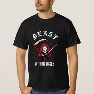 Camiseta Bestia dentro de los ascensos