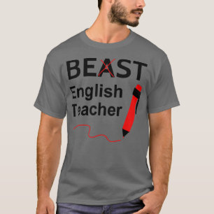 Camiseta Bestia divertida o mejor profesor de inglés
