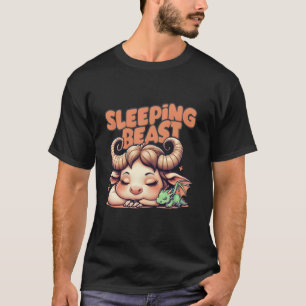 Camiseta Bestia durmiente u2013 Lindo pero fiero y fantásti
