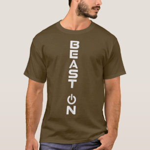 Camiseta Bestia En El Gimnasio De Beaston Motivation Fitnes
