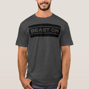 Camiseta Bestia en forma moderna Motivación de gimnasio sim