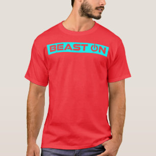Camiseta Bestia en gimnasio azul gimnasio gimnasio gimnasio