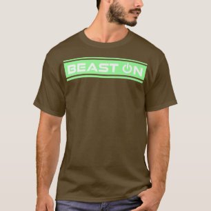 Camiseta Bestia En La Menta Verde Gimnasio Fitness Entrenad