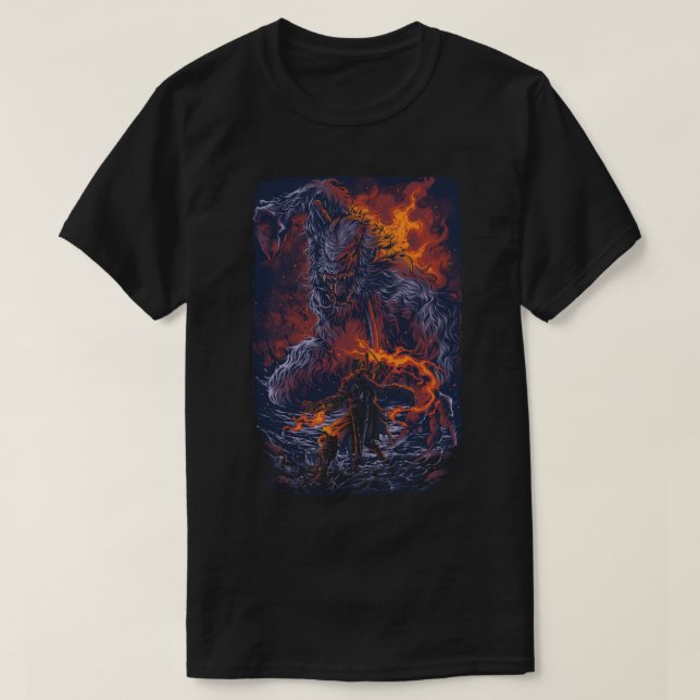 Camiseta Bestia inmortal (Diseño del anverso)
