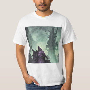 Camiseta Bestia mítica de un agujero enorme en la tierra