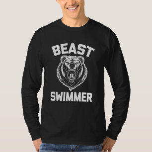 Camiseta Bestia Nadadora Divertida Sw Del Sarcástico Equipo