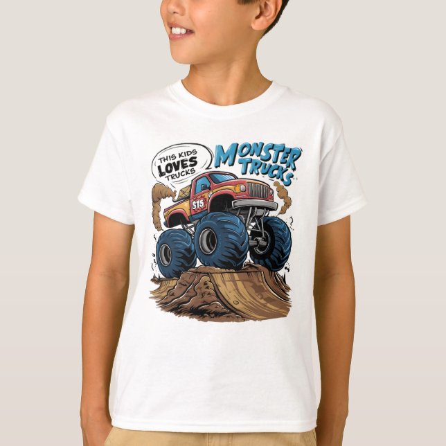 Camiseta Bestia ruidosa arrasando a través de la Tierra (Anverso)