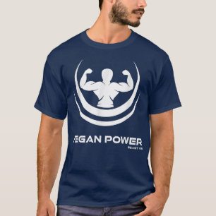 Camiseta Bestia Vegan Power Vegan En Gimnasio Vegetario