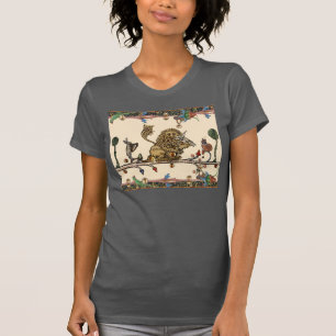 Camiseta BESTIARIO MEDIEVAL HACIENDO MÚSICA MÚSICA Violinis