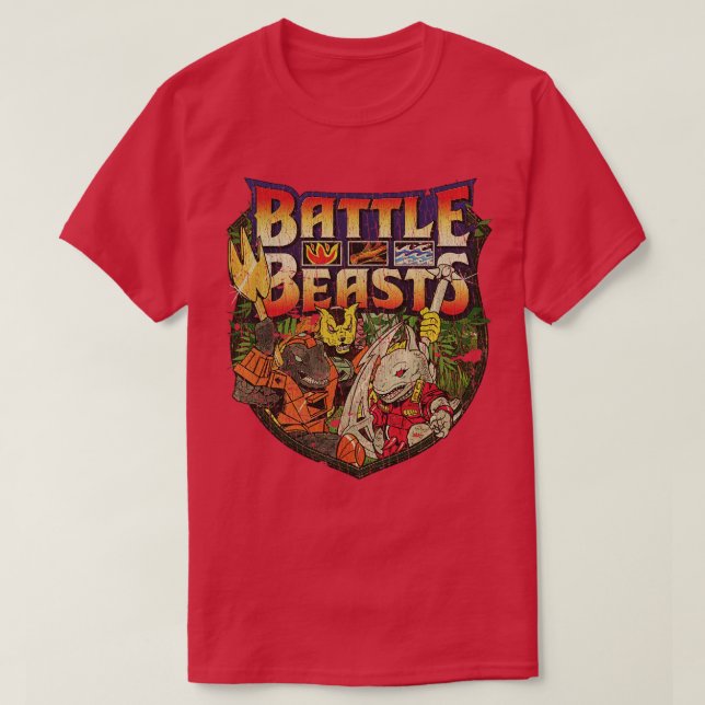 Camiseta Bestias de batalla de 1986 (Diseño del anverso)
