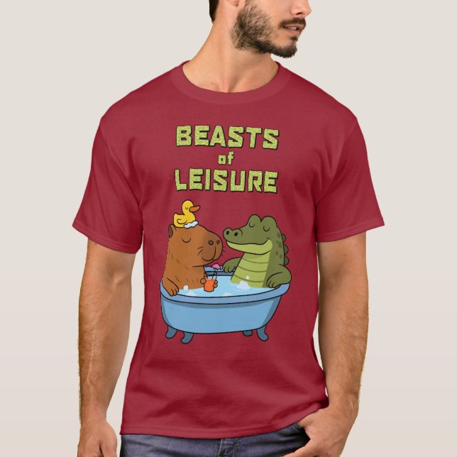 Camiseta Bestias de ocio | (Anverso)