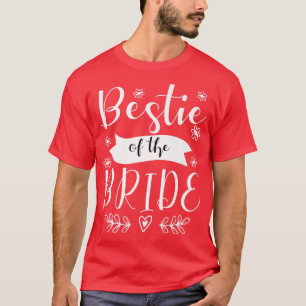 Camiseta Bestie de la dama de honor Boda Premium