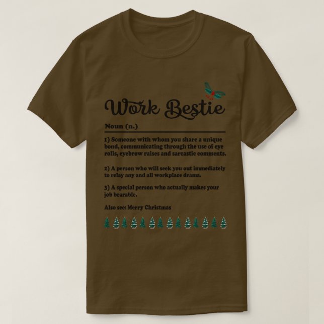 Camiseta Bestie de trabajo (Diseño del anverso)