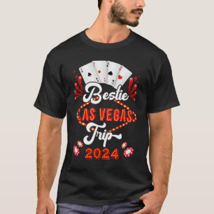 Camiseta Bestie Las Vegas Trip 2024 Sister Squad Vacation M