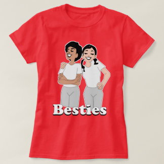 Camiseta bestie (variante 3 para chicas y mujeres)